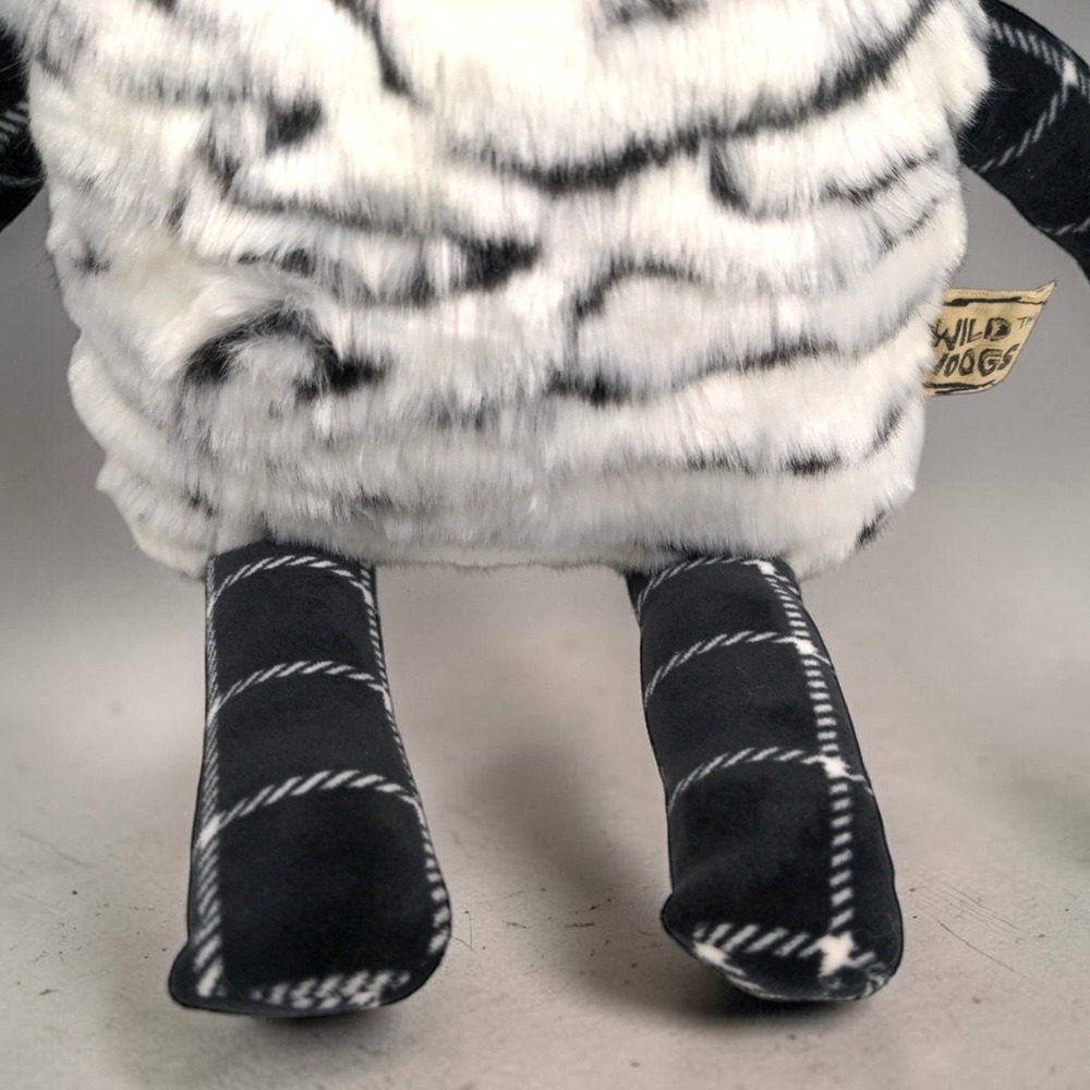Wild Woogs‎ OOAK Handmade Monster Plush Fabric Art Soft Sculpture Rare Upcycled - Picture 3 of 11